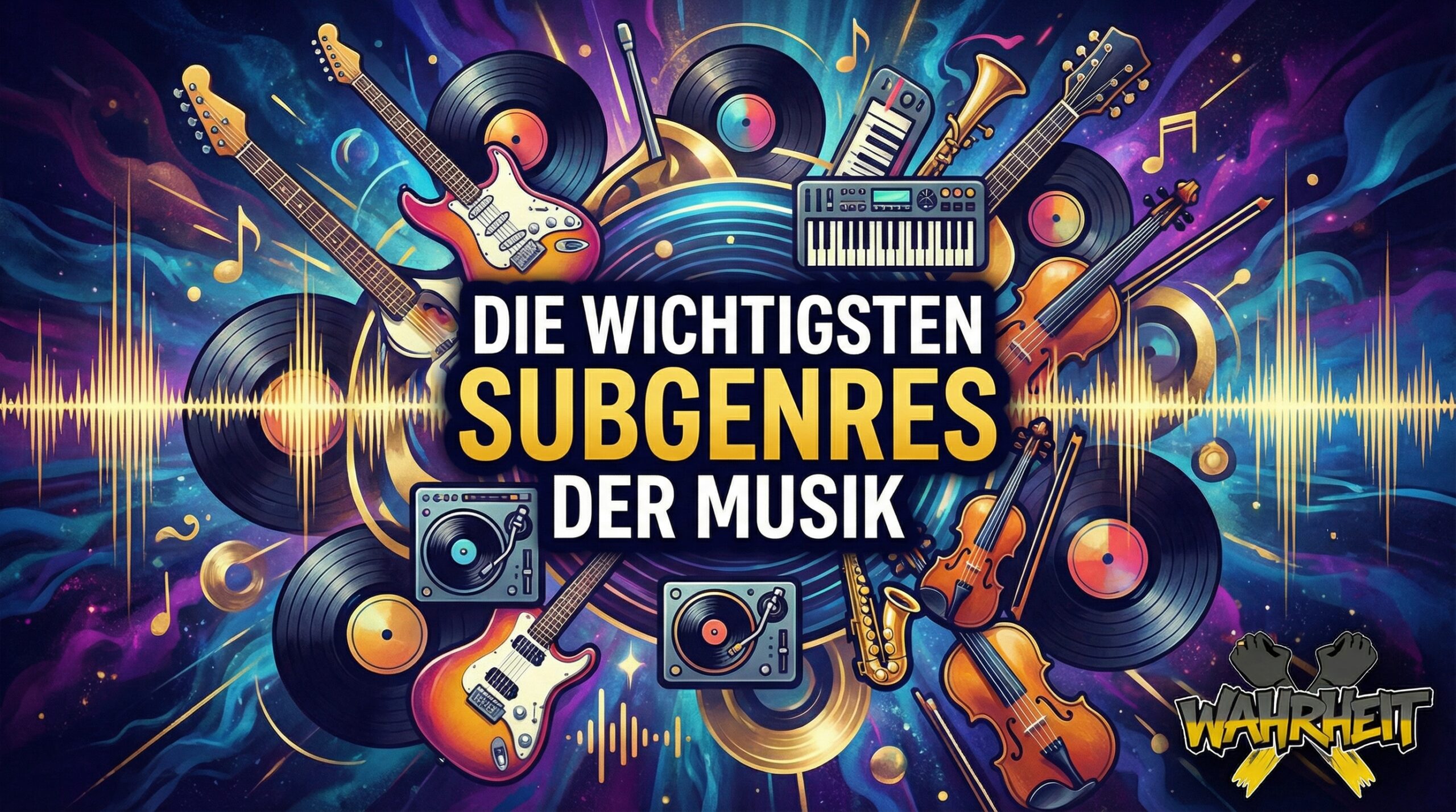 Die wichtigsten Subgenres der Musik